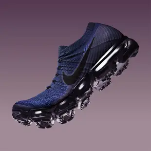 問真假請跳過「Parody」Nike Air Vapormax Flyknit 深藍 藍魂 黑底 2017 全氣墊 GD