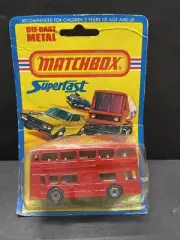 Matchbox Lesney Superfast 17 Londoner double decker bus England