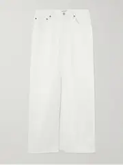 [AGOLDE] AGOLDE - Leif Denim Maxi Skirt - White - 32 32 White
