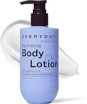Everyday by frank body Hydrating Body Lotion | With Hyaluronic Acid, Glycerin and Aloe Vera| Lightweight, Hydrating Gel-Lotion | Vegan & Cruelty Free | Cucumber & Waterlily Scent | 250mL