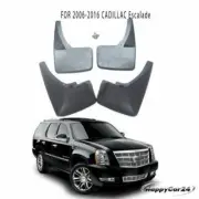 NEW Set Splash Gugards Mud Guards Flaps Fit For 2006-2016 CADILLAC Escalade