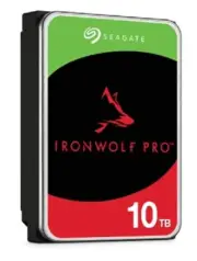 Seagate 10000GB 7200RPM 3.5" SATA 6Gb/s w. 256MB Cache IronWolf Pro NAS Series