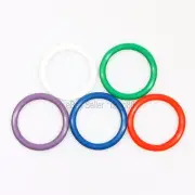 5 Penis Ring Set Rainbow Silicone, Penis Ring, Impotence, Erection Aid