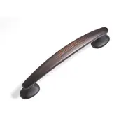 Dosoye 5 Pack 3-3/4 inch(96mm) Hole Centers Cabinet Pulls Oil Rub Bronze Kitc...