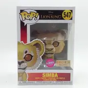 Funko Pop! Simba 547 BoxLunch Exclusive Flocked Disney The Lion King Vinyl Toy