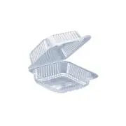 Inline Plastics SureLock PET Food Container Clear, 46.7 oz. | 500/Case