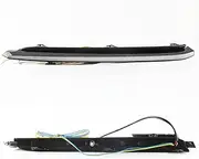 2Pcs Car LED Daytime Running Light Fog Lamp DRL Dynamic Yellow Turn Signal Light for Mazda 6 Atenza 2020 2021