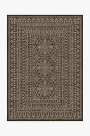 150' x 215' | Machine Washable Runner Rug | Kid & Pet Friendly | Indoor Rug | Maia Soft Black Re-Jute Rug | Ruggable
