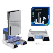 Multi-function Cooling Charging Dock for PS5/PS5 Slim Game Console Accessories