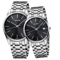 在飛比找森森購物網優惠-【瑞士 CK手錶 Calvin Klein】甜蜜浪漫情侶對錶