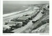 *Postcard-"El Morro Village" (aka-Tyron's Camp)- *Orange County, CA (G185-S1}