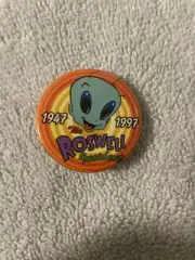THE ROSWELL INCIDENT 1997 BONGO ENTERTAINMENT BUTTON