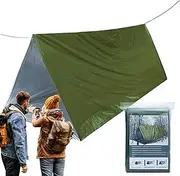 Shelter Survival Tent,2-Person Outdoor Camping Tent - Lightweight Windproof Waterproof Lifesaving Gear, Tarp Sleeping Bag Thermal Sack Blanket for Hiking