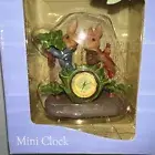 PETER RABBIT NIB BEATRIX POTTER COLLECTIBLE MINI CLOCK FREDERICK WARNE & CO 2002