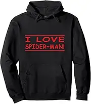 [Marvel] Spider-Man: No Way Home I Love Spider-Man Pullover Hoodie