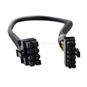 PCIE GPU 12Pin to 8Pin Power Cable For DELL R7525 Nvidia K80/M40/M60/P40/P100