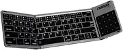 Black Without Backlit Keyboard for Delux KF18 MF10 Foldable Keyboard and Mouse Set Portable Three-fold English US New