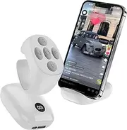 findtime Tiktok Scrolling Ring Mobile Phone Stand Tiktok Trend Things TIK Tok Must Haves Smart Ring Bluetooth Ring Remote Control for iOS Android Phone Tablet Page Turner Remote Control Turner