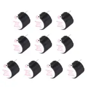 10 Pcs DC 3V Active Electronic Buzzer Alarm Beeper Continuous Sound 80dB Speaker