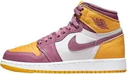 [Nike] Big Kids Air Jordan 1 High Retro OG 'Brotherhood' Basketball Shoes (5)
