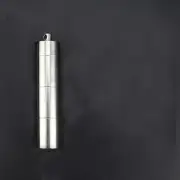Pure Titanium Waterproof Case Pill Box EDC Three-Layer Medicine Storage Tool