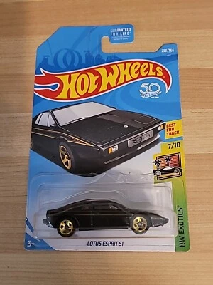 Hot Wheels Lotus Esprit S1 HW Exotics 2/10 Black