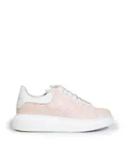 Pink Glitter Oversized Trainers