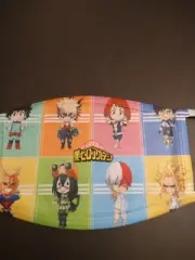 My Hero Academia Cute Face Mask Double Layer