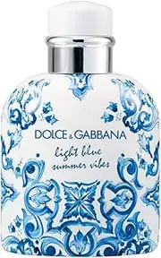 Dolce & Gabbana Men's Light Blue Pour Homme Summer Vibes EDT Spray, 125 ml