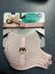 Whisker City Cat Vest Harness And Leash - Brand New