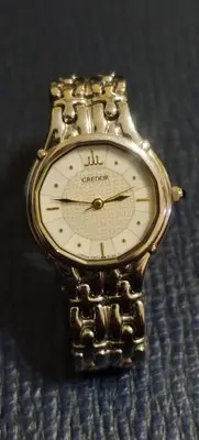 在飛比找Yahoo!奇摩拍賣優惠-Credor貴朵（seiko精工）女性高級石英錶