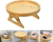 Universal Couch Tray,Universal Couch Tray Round,Clip Tray Side Table Round,Couch Arm Table Tray,Sofa Tray Table Clip On Side Table Couch Arm,Clip Tray Side Table,Foldable Couch Arm Tray (A)