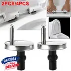 1/2Pair Quality Toilet Seat Fittings Hinges Kit Top fix WC Quick Release Repair