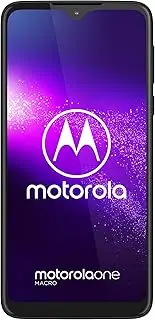 [Motorola] One Macro Dual-SIM XT2016-1 64GB Factory Unlocked 4G/LTE Smartphone - International Version (Space Blue)