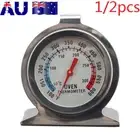 Oven Thermometer Stainless Steel Food Meat Temperature Dial Gauge Gage Cooker