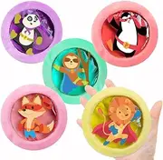 Boo Boo Ice Pack for Kids Injuries, Kids Ice Pack wit,5 Gel Cold Pack Toddler Ice Pack with Soft Cover Baby ， Kid's Pain Relief, Fever, Wisdom Teeth, First Aid and Head, Neck, Arms, Legs Injuries (C)