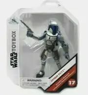Disney Store Star Wars JANGO FETT Action Figure #17 Toybox Boba Mandalorian