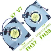 CPU GPU FAN For Gigabyte AORUS X7 V7 DFS200005AA0T-FH37 DFS541105FC0T-FH38 0.5A