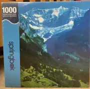 Springbok 1000-Piece Alpine View Puzzle New/Sealed