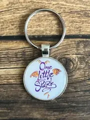 Keychain Backpack Zipper One Little Spark Figment Disney World Dragon