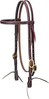 Weaver Leather Working Tack Doubled and Stitched Headstall