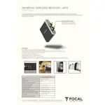 [ 沐耳 ] 法國 FOCAL 藍芽接收器 （已完售） UNIVERSAL WIRELESS RECEIVER-APTX