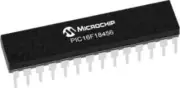 Microchip MICROCONTROLLERS 15Pcs 8bit 32MHz 28kB 28-Pin SPDIP PIC16LF18456-I/SP
