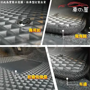 蜂巢式汽車腳踏墊 專用 HYUNDAI 現代 MATRIX 全車系 防水腳踏 台灣製造 快速出貨