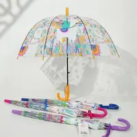 在飛比找ETMall東森購物網優惠-浮羽羊駝卡通拱形印花泡泡兒童傘