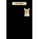 Notebook: Cute corgi on red truck christmas pajamas xmas Notebook-6x9(100 pages)Blank Lined Paperback Journal For Student, corgi