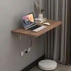 31'' Wall Mounted Drop Leaf Table, Folding Table, Fold Down Wall Desk, Floati...