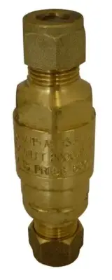 RMC PRESSURE GUARD PSL50C 15mm 500kPa C & C, Inline Barrel Design*Aust Made