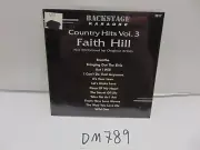 New Backstage Karaoke CD Contry Hits Faith Hill Vol 3 Breathe - Take me as i Am