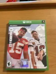 NEW OPENED Madden NFL 22 Microsoft Xbox Series X Football Game EA Sports